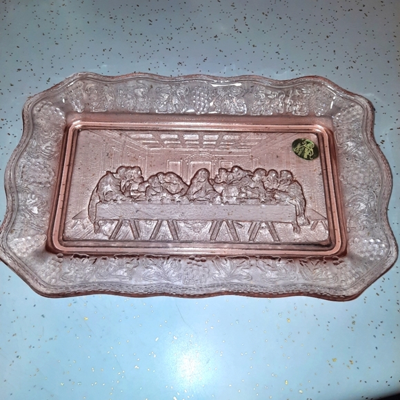 A Tiara exclusive Other Tiara Glass Company Pink Depression Glass